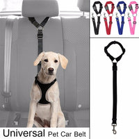 Ceinture de sécurité réglable pour chien Ceinture de sécurité pour chien Harnais pour chien Harnais pour chien Ceinture de sécurité pour animal de compagnie Ceinture de sécurité pour véhicule automobile Laisse pour chien/chat