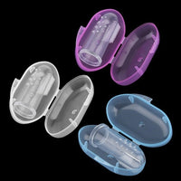 2 Pcs Brosse à dents en silicone doux pour animaux de compagnie Brosse à dents Teddy brosse à chien Nettoyage Bad Breath dents Soins du chien Chat Stuff